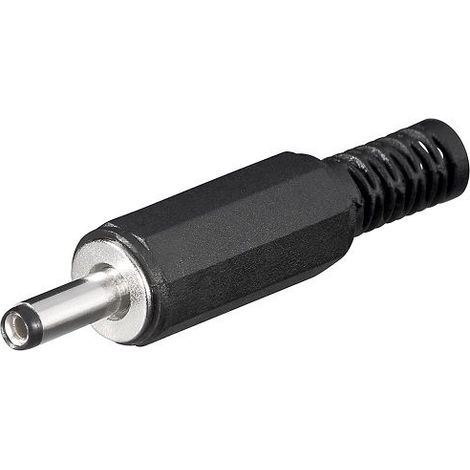 Conector alimentacion DC 1.3 mm x 3.4 mm  Negro