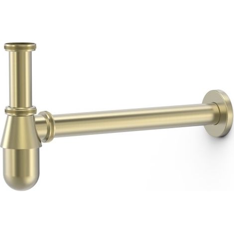 Siphon télescopique type bouteille Cava doré - TRES 03463430CA