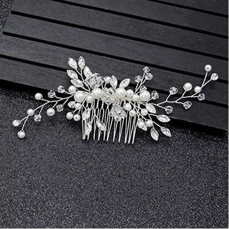 Comb Bride - And - Beads - Jewelry of Hair - Accessory of Wedding (1/4)