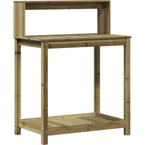 Maison Exclusive - Pflanztisch Ablagen 82,5x50x109,5 cm Imprägnie