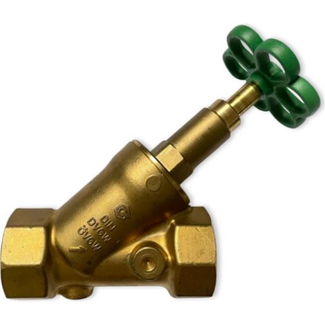Freistromventil 1 1/2" DN40 ohne Entleerung steigende Spindel Absperrventil