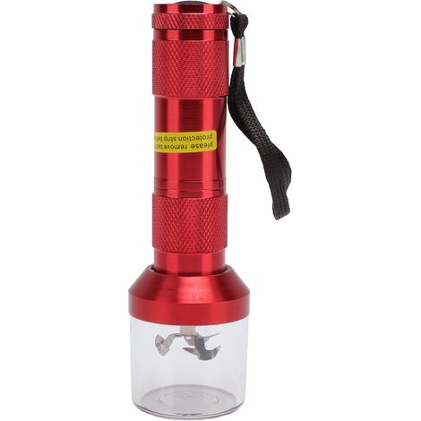 Broyeur électrique d'herbes et de tabac, broyeur professionnel en alliage d'aluminium pour assaisonnement de plantes médicinales