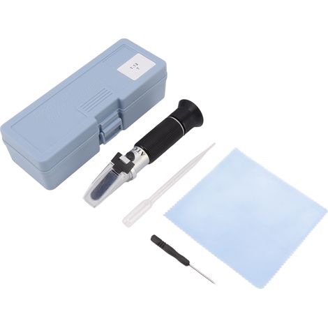 Brix Meter Refractometer Light Weight Handheld Refractometer Durable Alcohol Volume Measurement Tool for Home Outdoors