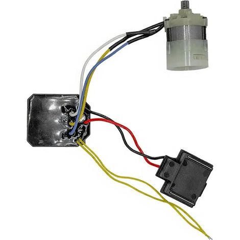 Moteur de tronçonneuse électrique à 9 dents sans balais - Assemblage facile - Accessoires d'installation facile - Remplacement du nettoyeur haute pression (1/4)
