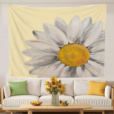 Tapisserie murale tendance style universitaire, séchage rapide, idéale pour séparer une pièce de vie ou comme rideau de porte. 200x150cm (1/5)