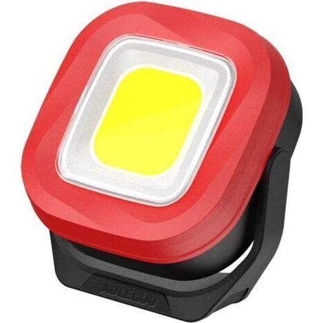 Wiederaufladbare LED-Arbeitsleuchte mit Magnet und USB-Anschluss, Inspektionsleuchte für Heimwerkstatt, Outdoor-Camping, Wandern [Energieklasse A+++]