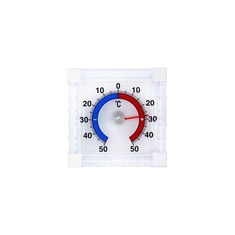 Thermomètre de fenêtre intérieur/extérieur autoadhésif (1/4)