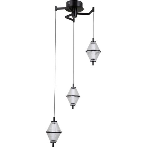 Lámpara colgante LED 15W FUENTE PND343953BK Italux (1/4)