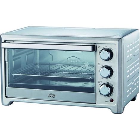 Forno Elettrico Ventilato con Timer e Luce in Acciaio 1500 Watt