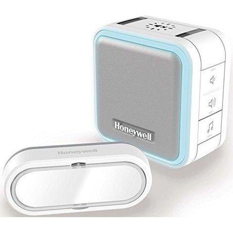Honeywell DC515SL Timbre inalámbrico blanco alcance 150m