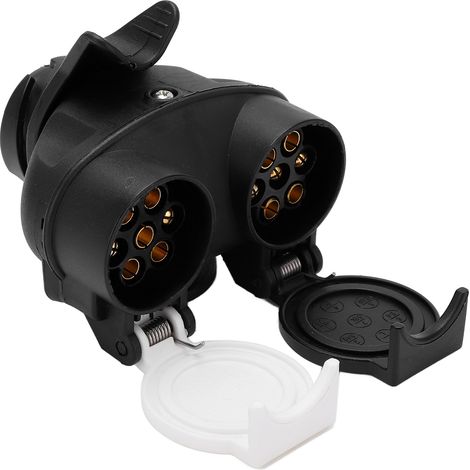 Adaptateur 13 broches vers 7 broches type N/S étanche, convertisseur de prise pour remorque/camion 12 V européen (1/5)