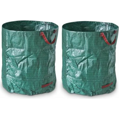 royaluxe – Gartensack, faltbarer und wiederverwendbarer Gartenabfallsack, 270 l, 2er-Pack (1/4)