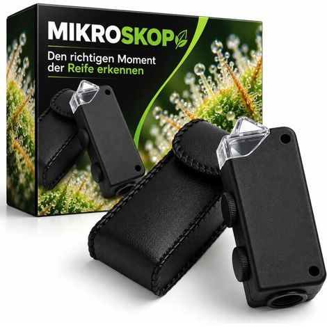 numérique Mikroskop 100 Fach Taschenmikroskop Lupe Pflanzenmikroskop (1/5)