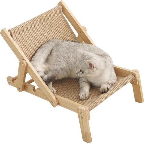 Chaise Grattoir pour Chat Griffoir Réglable pour Chat Fournitures pour (1/5)