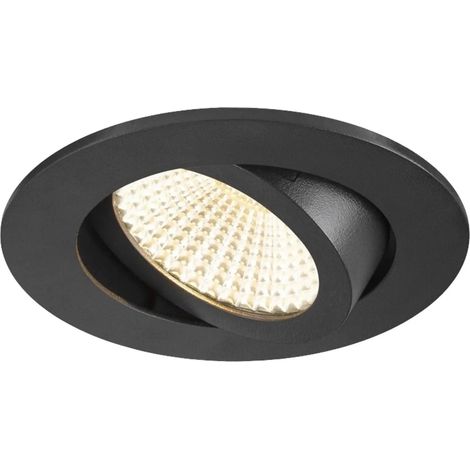 [NEUWERTIG] B-Ware Slv 1007426 New Tria 68 Led Einbauleuchte Led 11 W Schwarz