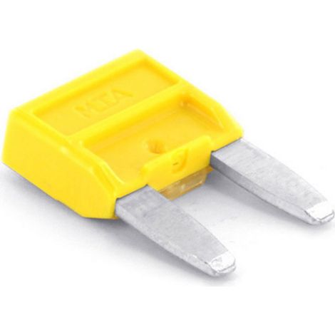TRU COMPONENTS  8551268 Kfz Mini Flachsicherung 20 A Gelb 1 St.