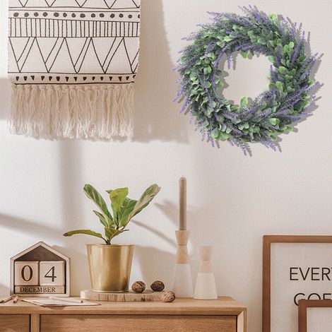 42CM Artificial  Faux Lavender  Window Lush Garland (1/5)