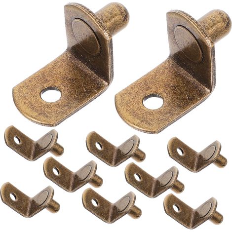 Lot de 100 supports d étagère réglables pour placards et (1/5)