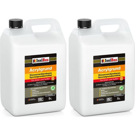IsolBau Acryl-Tiefengrundierung Acrylgrund 10 L (1/5)