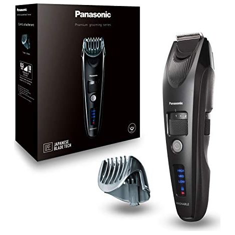 Panasonic ER-SB40-K803 Regolabarba Cordless 20 Impostazioni 0,5-10 mm Motore Lineare Impermeabile IPX7 Autonomia 60 min colore Nero (1/4)