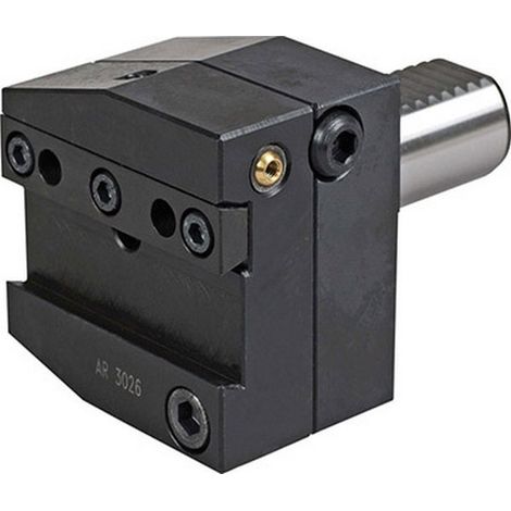 Porte-outils VDI forme AR à droite pour outils de décolletage, VDI : 40, h1 26 mm, b1 85 mm, b2 : 42,5 mm, h5 : 43 mm, h6 : 41,5 mm, l1 : 44 mm