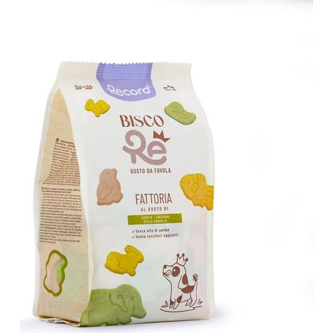 Record Dog Snack Biscore Fattoria - Sacco 1 Kg - Snack (1/3)