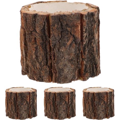 Pflanzkübel macht 4 Stück kleine Blumentöpfe 9X8cm für