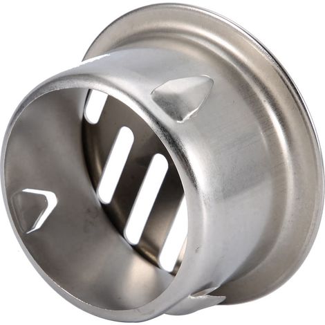 Acier inoxydable pour balcon, siphon anti-blocage pour extérieur, jardin, terrasse (75 mm plat) (1/5)
