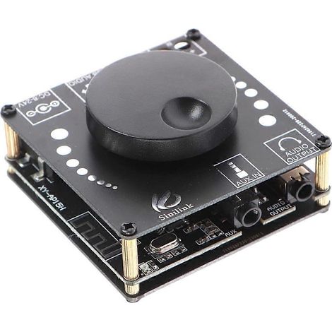 AUX USB-C Eingang Digitaler HiFi-Leistungsverstärker mit TPA3116D2 Chip und App-Steuerung (1/5)