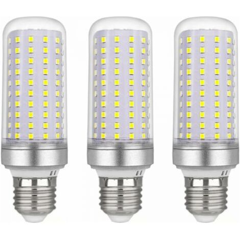 E27 LED Mais Birne 30W, AC175-265V, Kaltweiß 6000K 2500LM, Nicht Dimmbar, 300W Halogenlampe Äquivalent, Mais Lampe LED für Lüster, Deckenleuchten, Tischlampen und Stehlampen, 3er Pack (1/4)