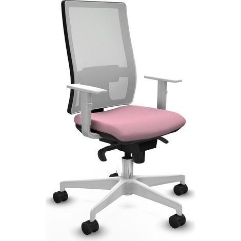piqueras-y-crespo Horna chaise de bureau rose ajustable