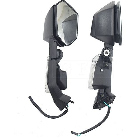 Interior rearview mirror/rearview mirror compatible with Kawasaki ZX-10R (2008-2014) (1/5)