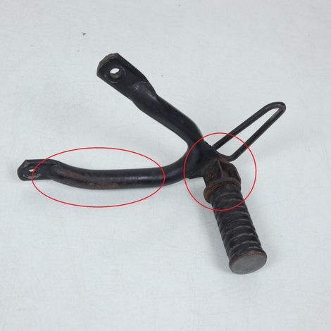 [PRODUIT D'OCCASION] Platine de repose pied passager ARG Ø9mm136mm pour moto Yamaha (1/5)