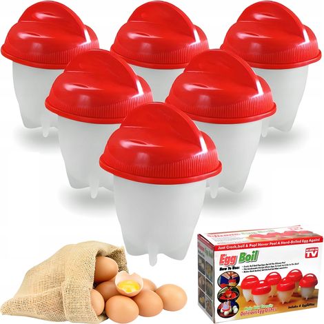 1145 Eierkocher aus Silikon ohne Schale (1/5)