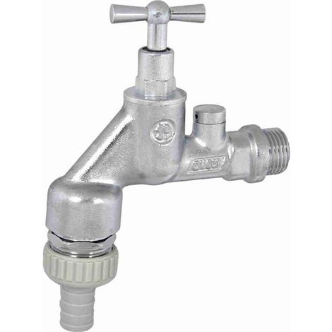 JS AUSLAUFVENTIL AIR-TEC,MIT RB, RV,SV,KNEBEL-OT,1/2",MATT CR,DVGW