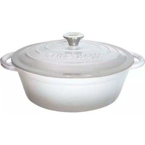 Sartén para asar de hierro fundido esmaltado de 30 cm Kinghoff KH-1522 (1/2)
