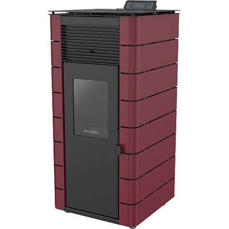Estufa de aire 10 KW HIMALAIA - SOLZAIMA Color: Burdeos