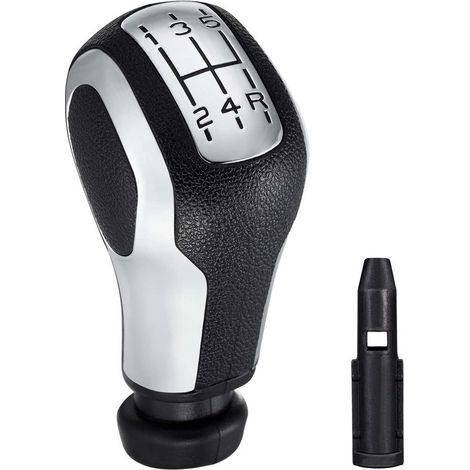 Pomo de palanca de cambios manual de 5 velocidades. Compatible con Peugeot 106 107 205 206 207 301 306 307 308 406 407 408 508 605 806 807 2008 3 (1/2)