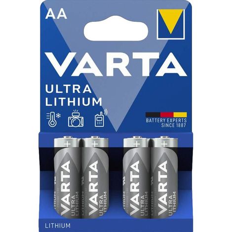 Piles ultra lithium aa (1/2)