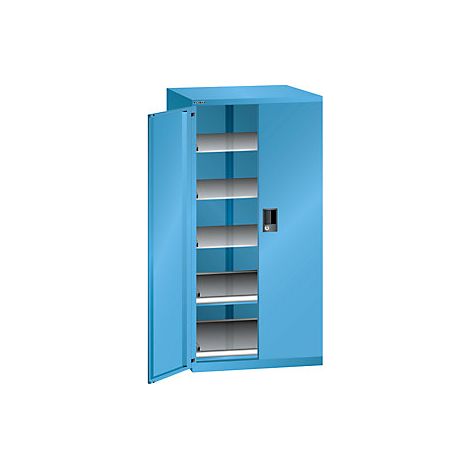 Cajonera con puertas batientes  altura 1450 mm  5 baldas 