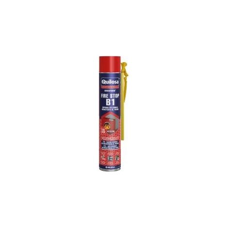 Espuma de Poliuretano QUILOSA ORBAFOAM Fire Stop B1 Cánula ERGO 750 ml Rosa (1/7)
