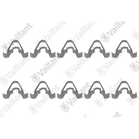 VAILLANT Clip, (x10) VKK 186/5 R1 u.w. Vaillant-Nr. , 0020232052