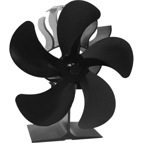 Ventilador de chimenea para estufa de leña, motor silencioso, alimentado por calor, circulación de aire caliente, ventilador ecológico para estufas de gas/pellets/leña/troncos.