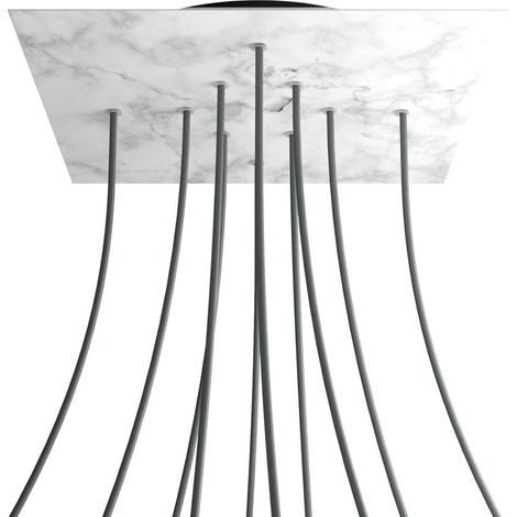 Lámpara Creative Cables rose-one mármol Carrara 400 mm (1/5)