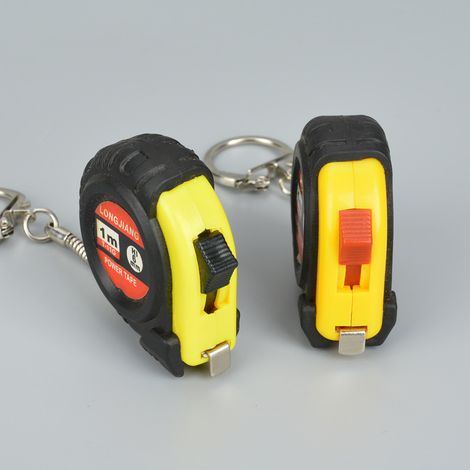 Lot de 2 mini-mètres ruban emboîtables, format de poche. (1/5)