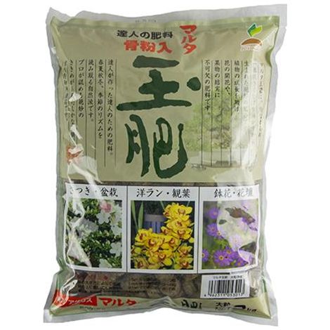 Tamahi, tamaki giapponese, NPK 5-4-1 (3 kg) size L, concime per bonsai di conifere (1/3)