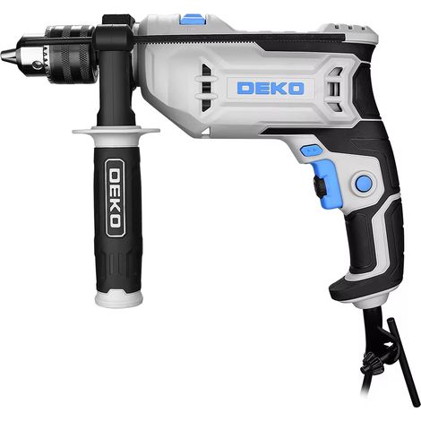 Perceuse-visseuse à percussion 220V professionnelle 2 fonctions, outil électrique puissant pour perçage et vissage de matériaux variés