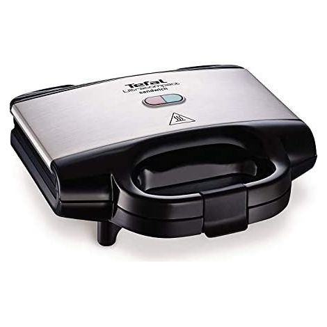Tefal SM1552 UltraCompact Sandwichtoaster edelstahl/schwarz (1/5)