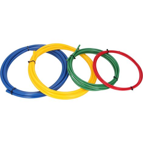 Ensemble de Ciblage de Tuyaux en Cuivre de 4pcs, Plibe D'outil de Flexion en Plastique PE Pliage pour le Tube D'outil pour le Réfrigérateur HVAC avec 1/4 Pouce 3/8 / 2/2 Pouces (1/5)