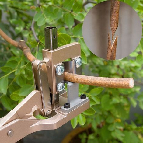 Outil de Greffe pour Plantes et Arbres Facile à Utiliser - Idéal pour Jardiniers Amateurs et Professionnels - Kit Complet d'Accessoires de Greffage--Crezuo